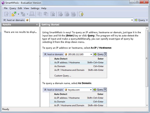 SmartWhois(网站查询) V5.1 Build 280 英文版