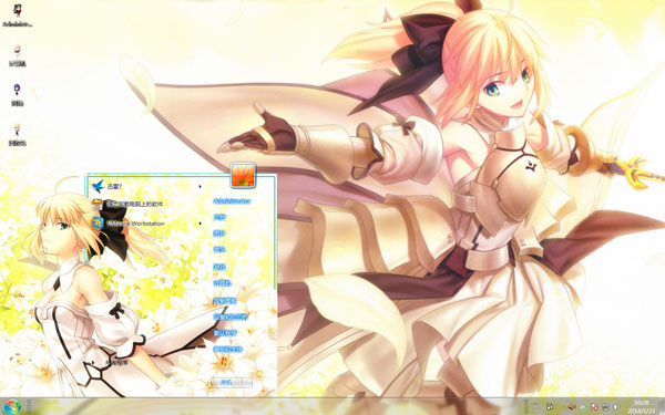 Fate��ŮWin10���嶯����ֽ