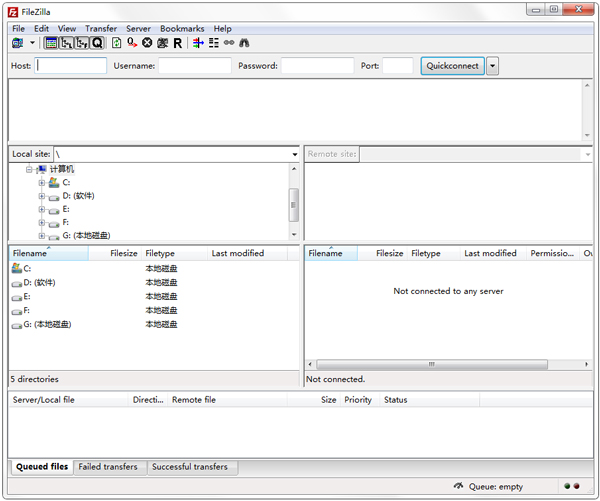 FileZilla(FTP�ͻ���) V3.11.0 Ӣ�İ�