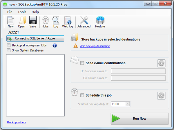 SQLBackupAndFTP(���ݿⱸ������) V10.1.25 ��ɫ��