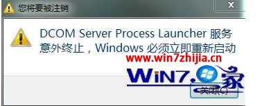 Win7콢ʾDCOM Server process launcherֹô