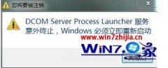Win7ެʾDCOMServerprocesslauncherֹô